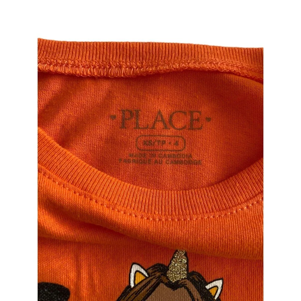 The Children’s Place Girls Halloween Squad Long Sleeve Tee Size XS (4)